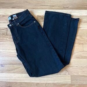 Calvin Klein Dark Wash Mid-Rise Bootcut Jeans